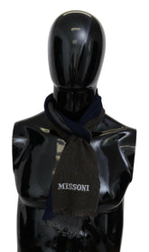 Missoni Multicolor Striped Wool Unisex Wrap Fringes Scarf -   -  Missoni.